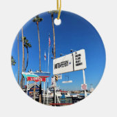 Balboa Island Ferry, Newport Beach, Kalifornien Keramik Ornament (Vorne)