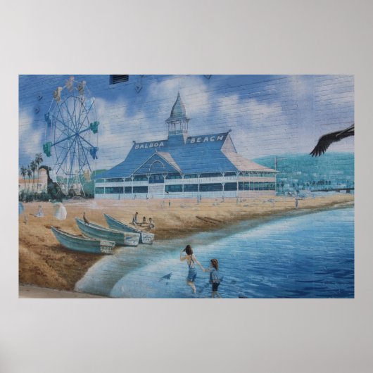 Balboa Island Kalifornien Poster (Vorne)