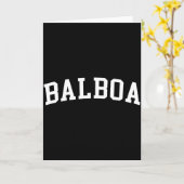 Balboa karte (Gelbe Blume)