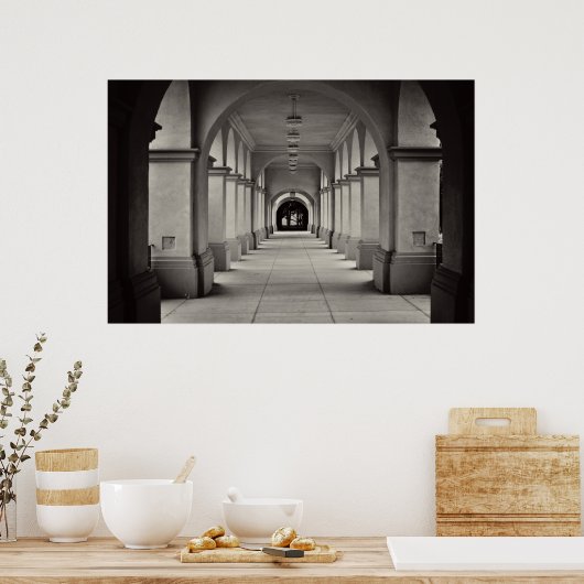 Balboa Park Archways Poster (Küche)