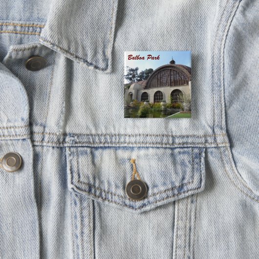 Balboa Park Botanischer Garten - San Diego Button (Beispiel)