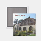 Balboa Park Botanischer Garten - San Diego Magnet (Vorderseite/Rückseite)