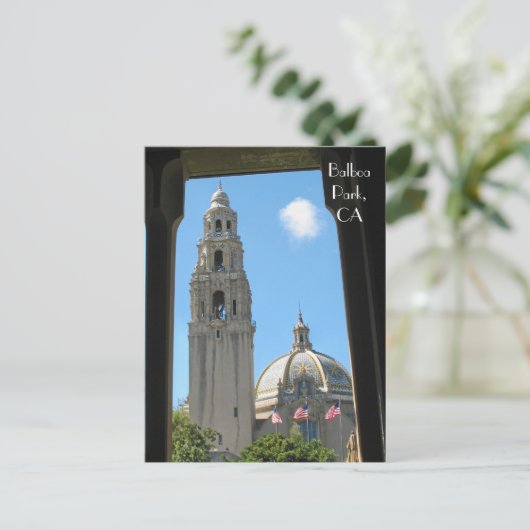 Balboa Park, CA Postkarte (Stehend Vorderseite)