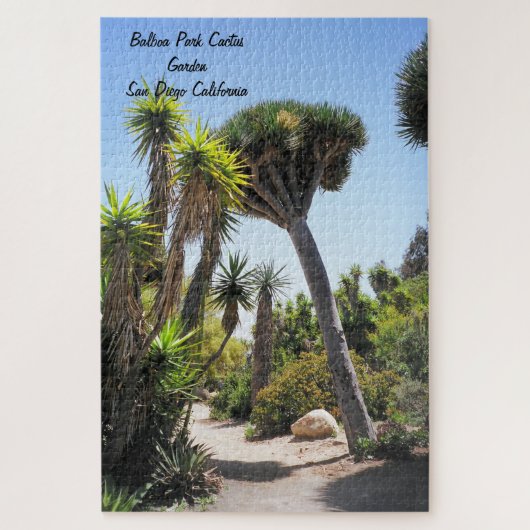 Balboa Park Cactus Garden Puzzle (Vertikal)
