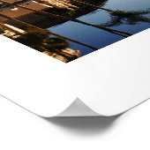 Balboa Park in Dusk Poster (Ecke)