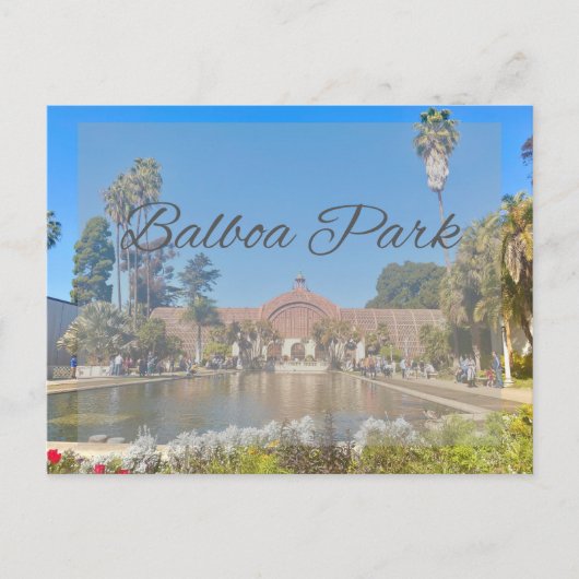 Balboa Park Postcard Postkarte (Vorderseite)