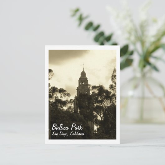 Balboa Park, San Diego CA, Postcard Postkarte (Stehend Vorderseite)