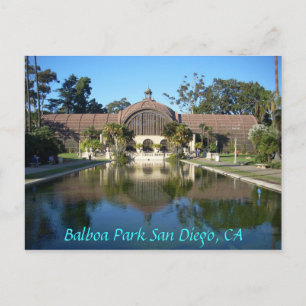 Balboa Park San Diego, CA Postkarte