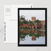 Balboa Park, San Diego, CA Postkarte (Vorne/Hinten)