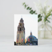 Balboa Park San Diego, CA Postkarte (Stehend Vorderseite)