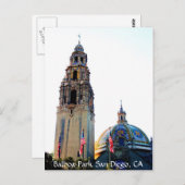 Balboa Park San Diego, CA Postkarte (Vorne/Hinten)