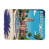 Balboa Park San Diego CA Reise Magnet (Horizontal)