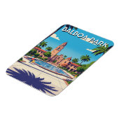 Balboa Park San Diego CA Reise Magnet (Linke Seite)