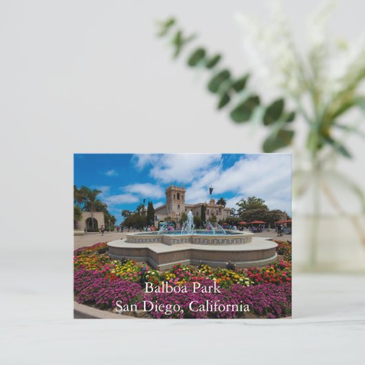 Balboa Park, San Diego, Kalifornien Postkarte (Stehend Vorderseite)