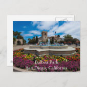 Balboa Park, San Diego, Kalifornien Postkarte (Vorne/Hinten)