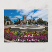 Balboa Park, San Diego, Kalifornien Postkarte (Vorderseite)