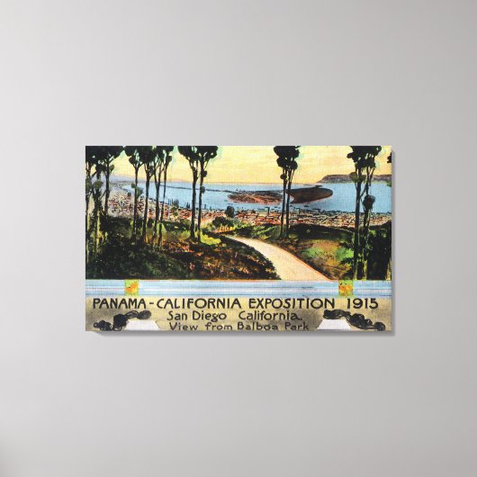 Balboa Park View City, Panama-CA Expo Leinwanddruck (Vorderseite)