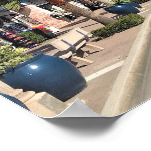 Balboa Pavillion, Newport Beach, Kalifornien Poster (Ecke)