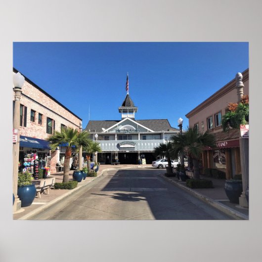 Balboa Pavillion, Newport Beach, Kalifornien Poster (Vorne)