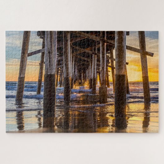 Balboa Pier Pilings Puzzle (Horizontal)