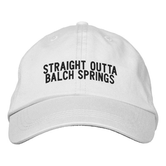 BALCH SPRINGS TEXAS Hut (Vorderseite)