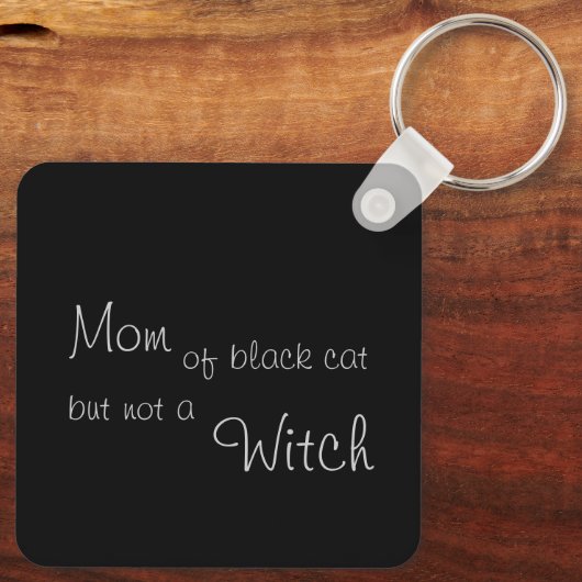 Balck Cat Schlüsselanhänger (Rückseite)