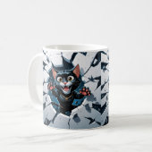 Balckpanther-Cat-Tasse Kaffeetasse (Vorderseite Links)