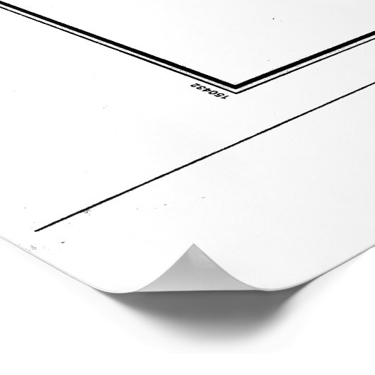 Balclutha Schiff Outboard Profil Diagramm Poster (Ecke)