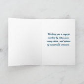 Balcony Row Bon Voyage Karte (Innenseite)