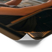 Balcony Sunset Conversation Poster (Ecke)