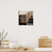 Balcony Sunset Conversation Poster (Küche)