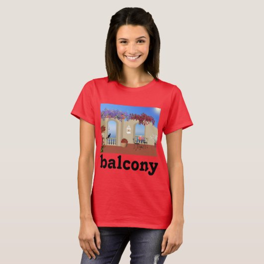 Balcony T - Shirt (Vorne ganz)