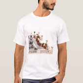 Balcony Terrace Blume T-Shirt (Vorderseite)