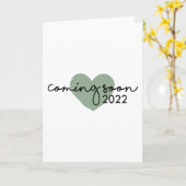 Bald 2022 karte (Gelbe Blume)