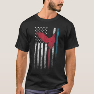 Bald Adler 4. Juli Amerikanische Flagge Amerika US T-Shirt