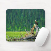 Bald-Adler am Zweig Mousepad (Mit Mouse)