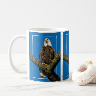 Bald-Adler an der Grenze Kaffeetasse