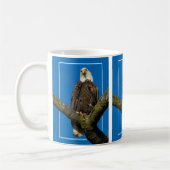 Bald-Adler an der Grenze Kaffeetasse (Links)