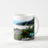 Bald-Adler an der Küste von Alaska Kaffeetasse (VorderseiteRechts)