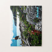 Bald-Adler an der Küste von Alaska Puzzle (Vertikal)