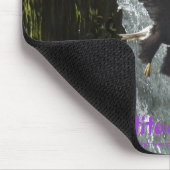 Bald Adler Attitude! Motivierend Mousepad (Ecke)