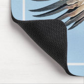 Bald Adler auf dem Flügel Mousepad (Ecke)