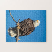 Bald-Adler auf einem Baumzweig Puzzle (Horizontal)
