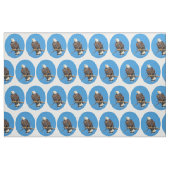 Bald-Adler auf einem Baumzweig Stoff (Fat Quarter (45,7 x 55,9 cm))