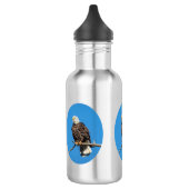 Bald-Adler auf einem Baumzweig Trinkflasche (Links)