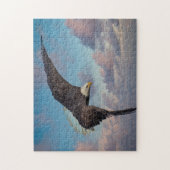 Bald Adler beim Conowingo-Staudamm Puzzle (Vertikal)