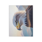 Bald Adler Doppelexposition Tierart Wildnis Notizblock (Rotiert)