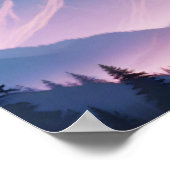 Bald Adler Doppelexposition Tierart Wildnis Poster (Ecke)