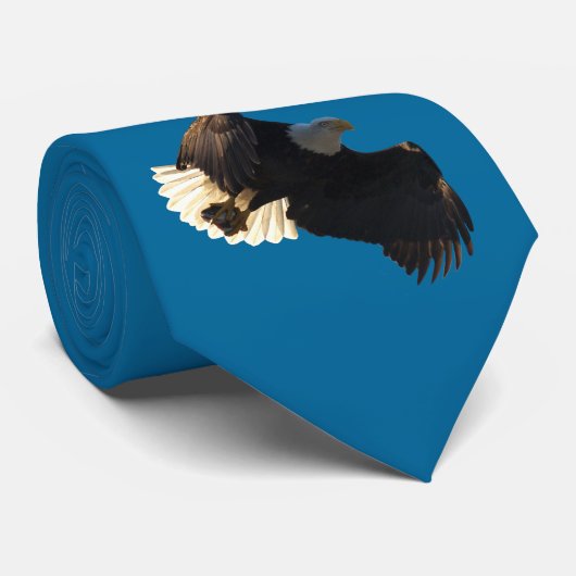 Bald-Adler-Flugabholung II Krawatte (Gerollt)
