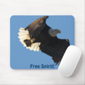 Bald-Adler-Flugabholung II Mousepad (Mit Mouse)